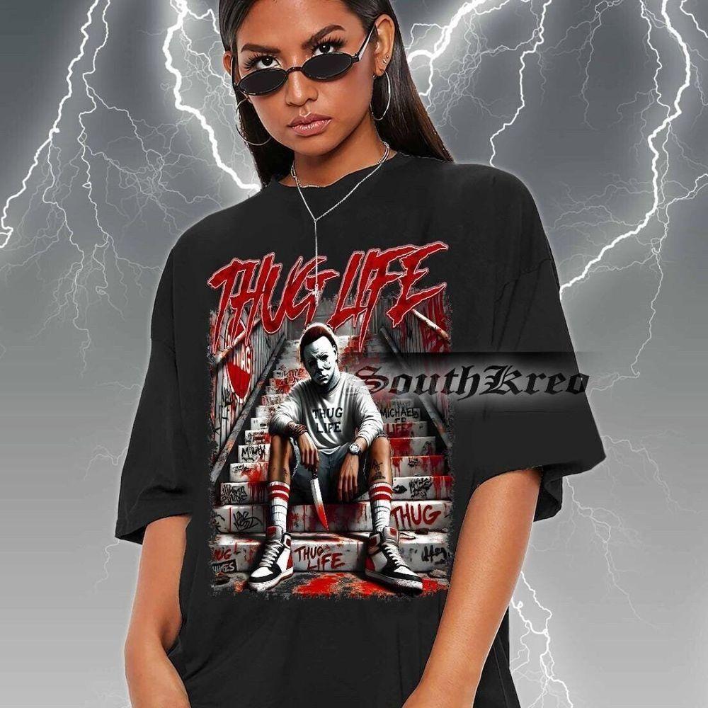 Retro Thug Life Halloween Vuitino Apparel
